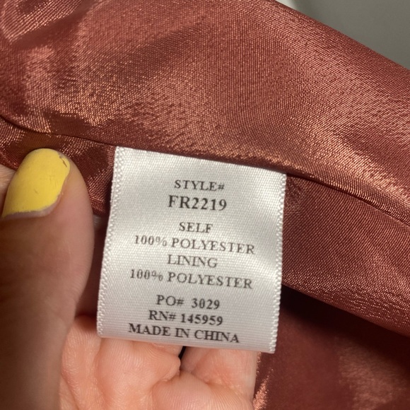 Dress Forum Copper Satin Slip Dress - Picture 11 of 12